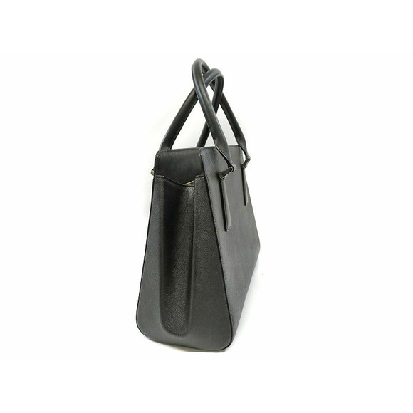 Burberry Leather Handbag Black - Picture 3 of 9